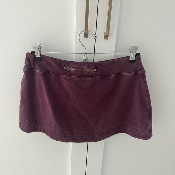 FP Movement by Free People Hot Shot Mini Skort in Black Cherry Size Mediun - Picture 4 of 4